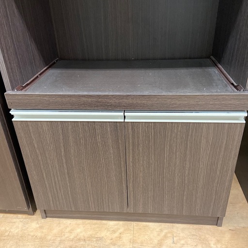 レンジボード　2枚扉　ダークブラウン　税込11000円入荷致しました！
