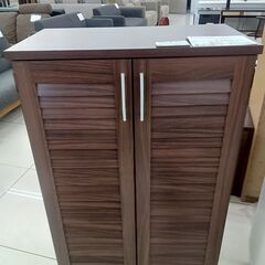 ★ジモティ割あり★  シューズボックス ブラウン H101.5×...