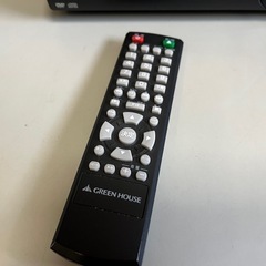 GREEN HOUSE DVDプレーヤー JT3-823K リモコン付属 動作確認済 中古品 ③の画像