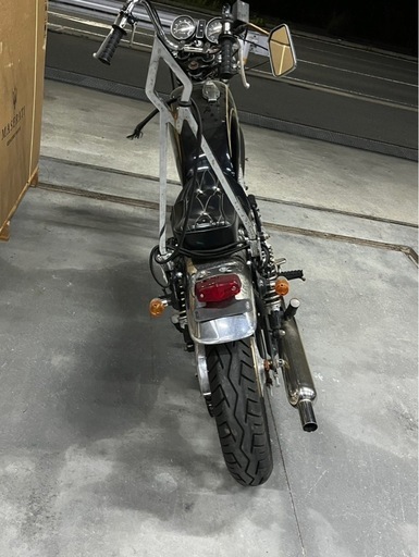 実働 希少SR400SP キャストホイール B級チョッパー (フジゆうとんぼ