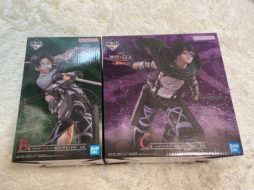 新品 進撃の巨人 フィギュア 一番くじ