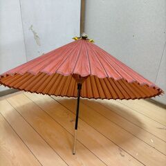 雨傘　和傘　 番傘　伝統工芸　昭和レトロ　ディスプレイ　　和小物　250529-5Y　の画像