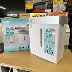 【美品‼️】ナカバヤシ パーソナルシュレッダー 119 約12L 静音設計 オートスタートの画像