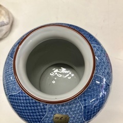 2505-874 壺 ツボ 中にへそくり入れるのもアリ‼️の画像