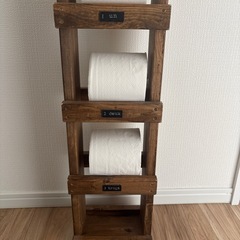 トイレットペーパー置きの画像
