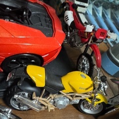 バイク模型の画像