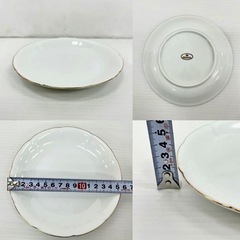 直接引き取り5%OFF　未使用品 shozan デザート皿 平皿 15枚セット ガラス 陶器 スプーン付き 深皿 翔山 一般家庭用品 飲食店 店舗用品 厨房小物 保管品 602018の画像