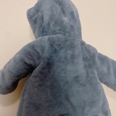 うさ耳アウター　モコモコ　キッズ服　子供服　子供アウター
の画像