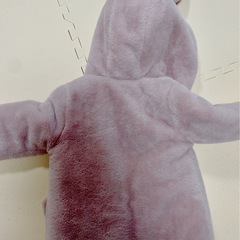うさ耳アウター　モコモコ　キッズ服　子供服　子供アウターの画像