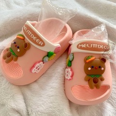 新品未使用 クロックス風サンダル 13cmの画像