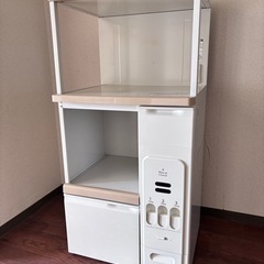 【🉐5月末まで】キッチン収納庫(米収納付き)