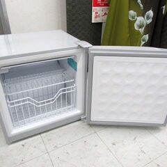 Haier 1ドア冷凍庫 38L 2016年製 JR-NU40G シルバー 右開き サイコロ型 コンパクト 家電 フリーザー ハイアール 苫小牧西店の画像