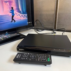 (D) SONY DVDプレーヤー DVP-SR20 リモコン付...