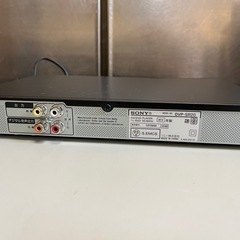 (E) SONY DVDプレーヤー DVP-SR20 リモコン欠品  2013年製 動作確認済 中古品 ③の画像