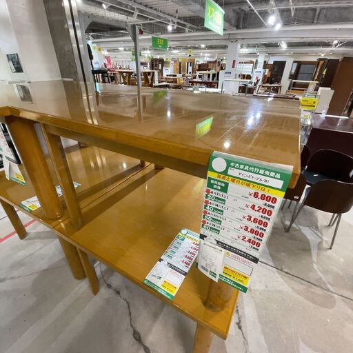 【大量入荷!!!!】ﾀﾞｲﾆﾝｸﾞﾃｰﾌﾞﾙ(No:1256909-44/在庫36台)