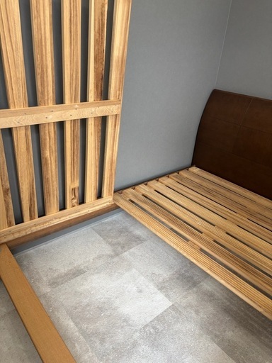 フランスベッド　ダブルベッドフレーム