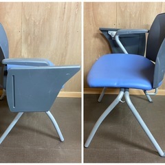 ミーティングチェア オフィスチェア チェア 事務 メモ台付　中古品　在庫6点　1点550円の画像