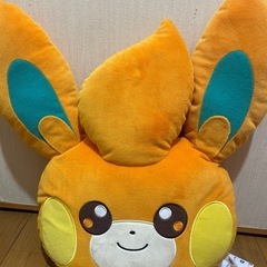 【全品500円！】ポケットモンスター　パモ　顔型ぬいぐるみクッション