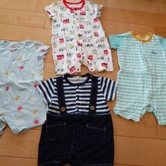 ベビー服　ロンパース　夏用
