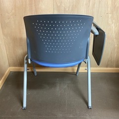 ミーティングチェア オフィスチェア チェア 事務 メモ台付　中古品　在庫6点　1点550円の画像