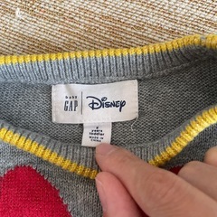 ベビーギャップ　ディズニー　ニット　90の画像