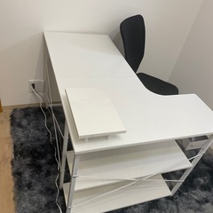 メルカリShops ODK パソコンデスク L字 ゲーミングデス...