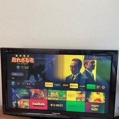 Panasonic 42インチ　テレビ  動作確認済みの画像