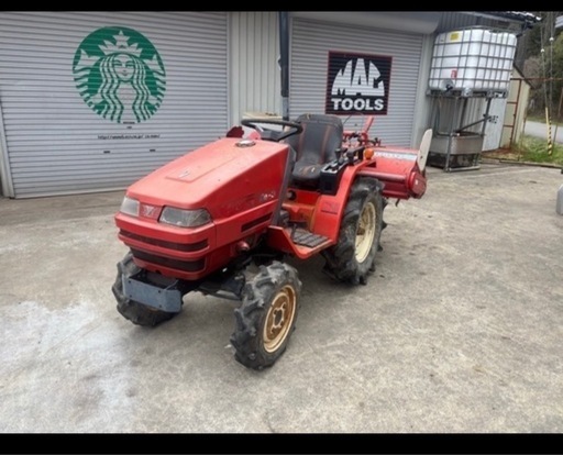 ヤンマー:Ke-3:トラクター:13馬力:4WD:小型:ロータリー:耕運機:耕耘機