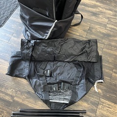 【中古品】KATOJI プレイヤード 折りたたみ ベビーベッド ベビーサークル おむつ替えテーブルつき ブラック 持ち運び可能 簡易ベッド 非常時用 ベビー用品の画像