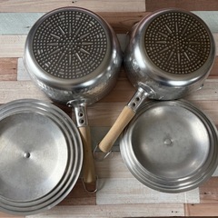 雪平鍋　2種の画像