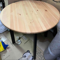 おしゃれなダイニングテーブル　1500円　訳アリの為お安くしてお...