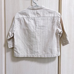 無印良品　シャツ　羽織　80の画像