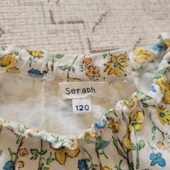 Seraph 小花柄 ワンピース120.130センチの画像