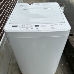 洗濯機 ヤマダ 2022年 YWM-T60H1 6kg【安心の3...