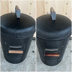 BBQ炭火焼き炉の画像
