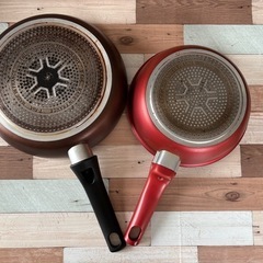 T-fal フライパン　2種の画像