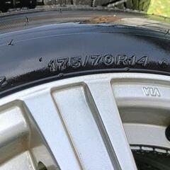175/70r14 冬タイヤホイールセット　アクアで使用の画像