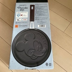 ミッキー パンケーキ フライパン 美品の画像