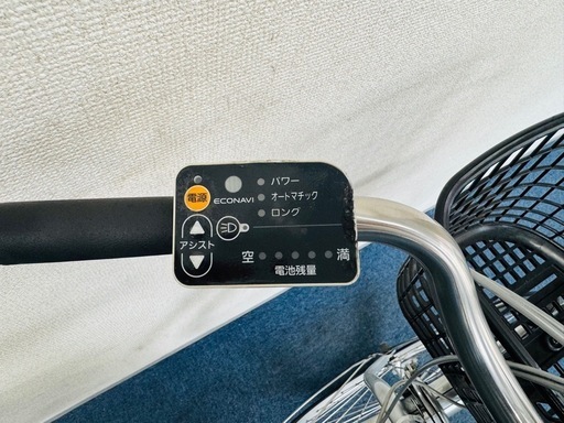 パナソニック 8Ah 電動自転車【中古】【G6XG54979】 (Den-Chari