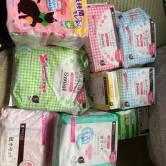 お産用パッドなど