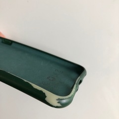 iPhone携帯ケース､グリーン色の画像