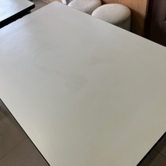 作業台におすすめ♪　テーブル　机　デスク　在庫１点のみ　(約)W120cm×D75cm×H70.5cmの画像