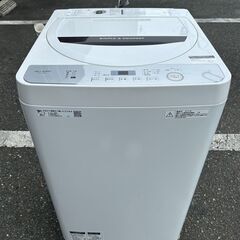 洗濯機 シャープ 2019年 ES-GE4C 4.5kg 【安心...