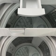 地域限定送料無料　美品【 HITACHI 】日立 ビートウォッシュ 洗濯8.0㎏ 全自動洗濯機 ナイアガラビート洗浄 ほぐし脱水 自動おそうじ BW-V80Gの画像