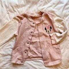 H&M ミニーマウス　ジャケット　90 100の画像