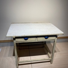 レトロ家具　机　テーブル