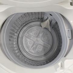 SHARP 全自動洗濯機 6kg 2022年製の画像