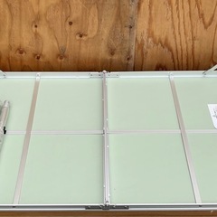 未使用保管品アウトドアテーブル 折りたたみ フォールディング120cm＊60cm  軽量 収納 キャンプ 折り畳みテーブル  レジャーテーブル キャンプ用テーブル お花見の画像