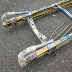 505123 / 2連はしご 2連 梯子 脚立 / 東京通信工材 GF 縮長約365cm / 中古品 ※お引取限定の画像
