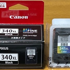 キャノン純正 未使用　340XL + 341XL